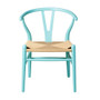 Wishbone Side Chair in Matte Blue