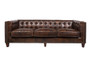 Cape Town 3 Seater Sofa in Antique Brown Leather