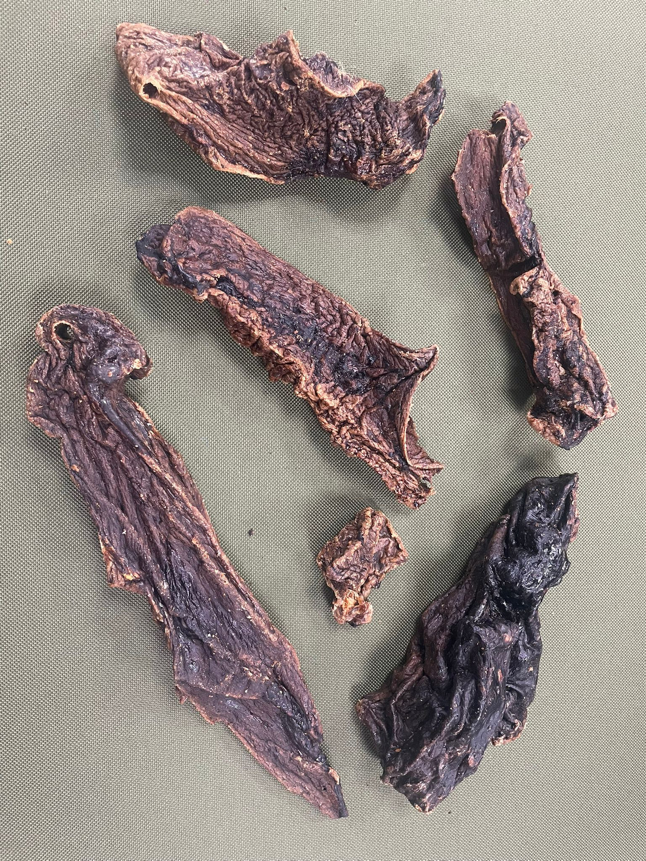 Dried Beef Udder Pieces 200g