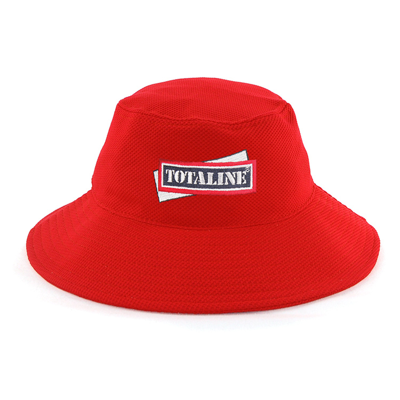 Red leather bucket hat - Muah's World Boutique