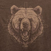 MDT Grizzly T-Shirt Bear Graphic