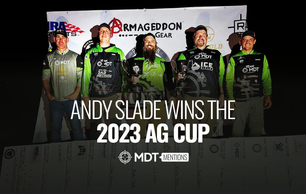 Andy Slade Wins The 2023 AG Cup! - MDT Mention 