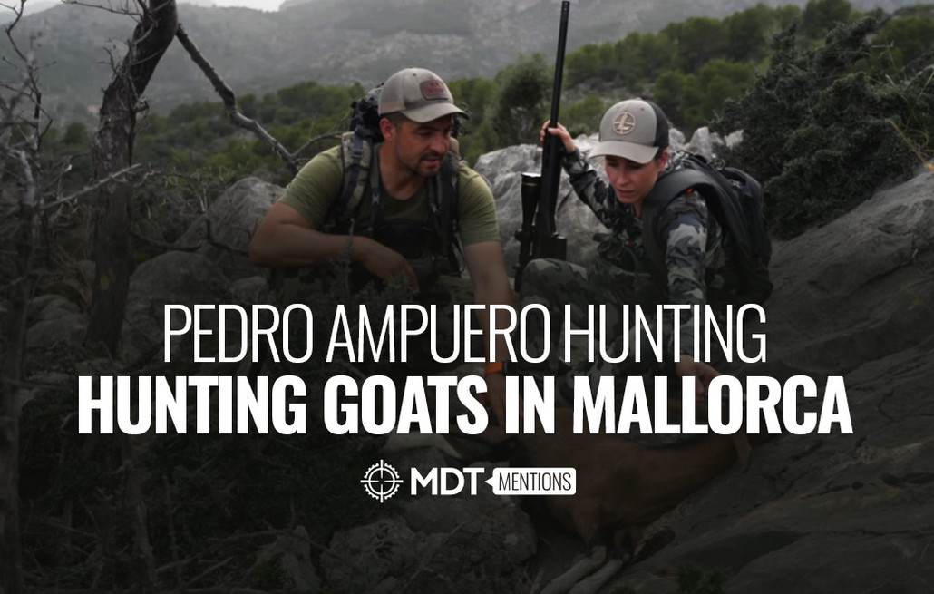 Pedro Ampuero Hunting Hunting Goats in Mallorca - MDT Mention