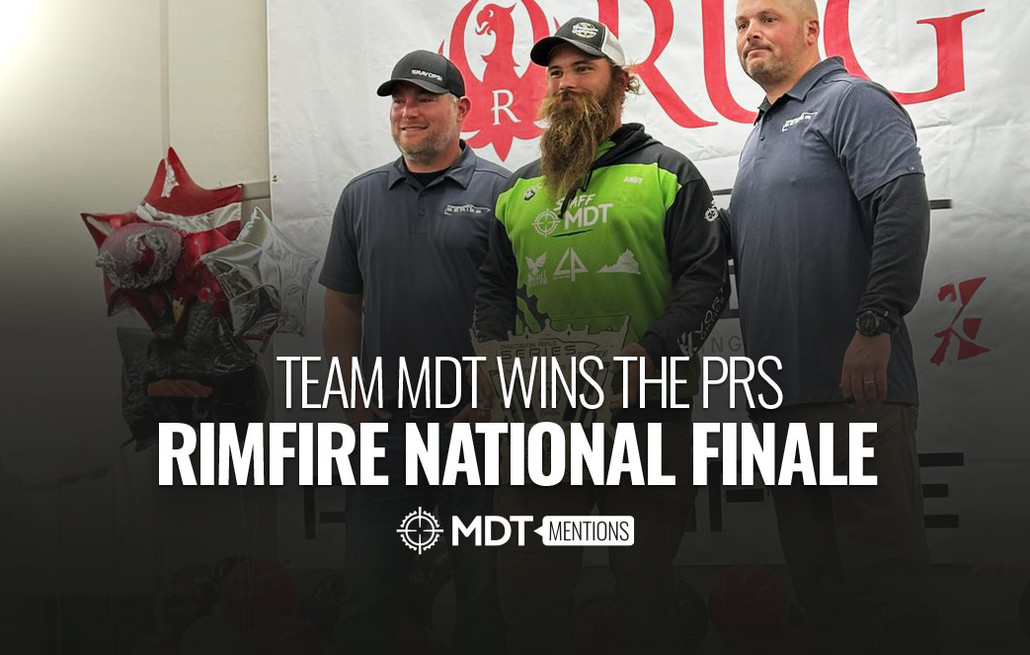 Team MDT Wins the PRS Rimfire National Finale!