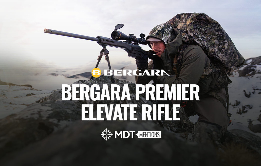 Bergara Premier Elevate Rifle - MDT Mention