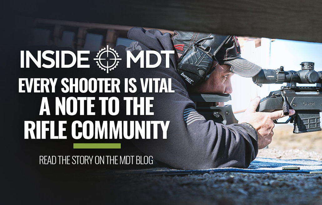 EVERY SHOOTER IS VITAL: A NOTE TO THE RIFLE COMMUNITY