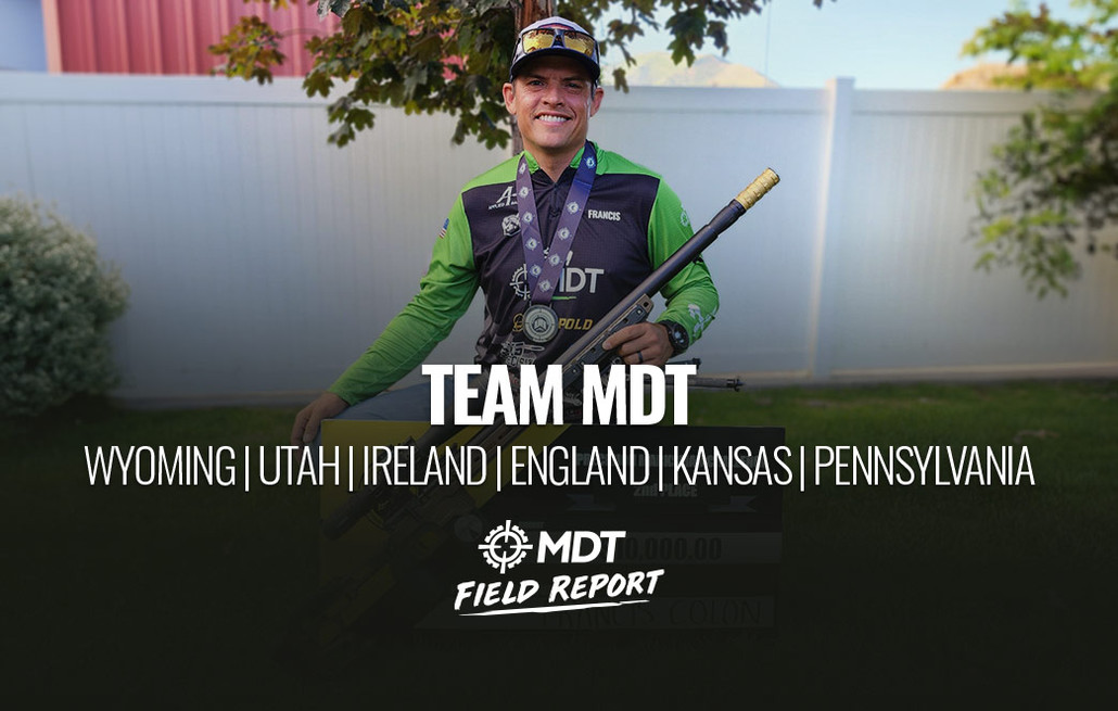 Team MDT - Wyoming | Utah | Ireland | England | Kansas | Pennsylvania - MDT Field Report