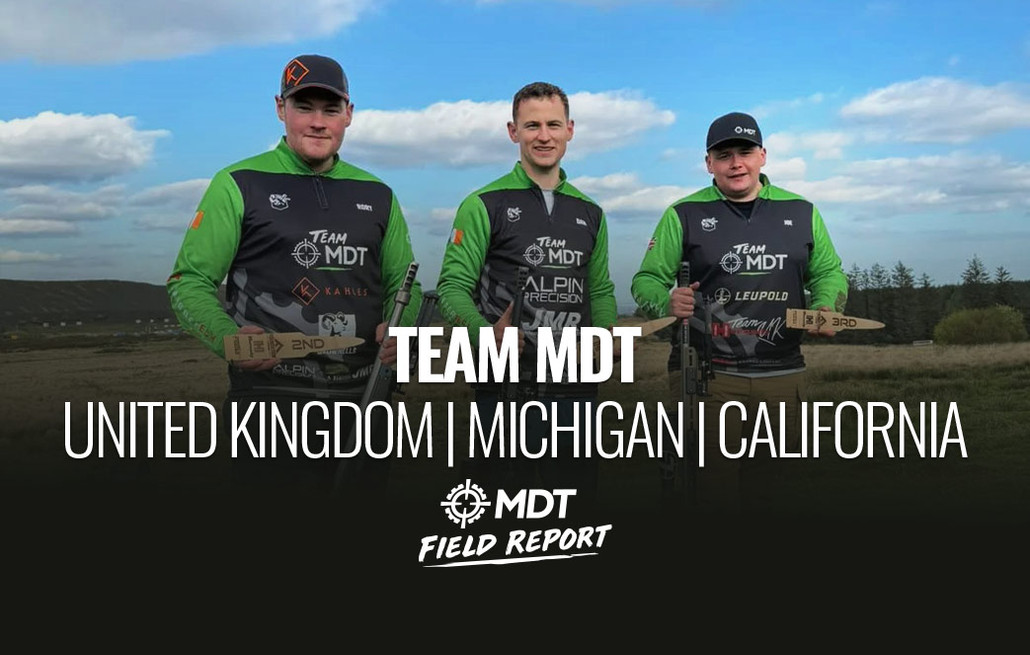 Team MDT - United Kingdom | Michigan | California - MDT Field Report