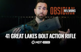 Obsidian Rifle Works: 41 Great Lakes Bolt Action Rifle - MDT Mention