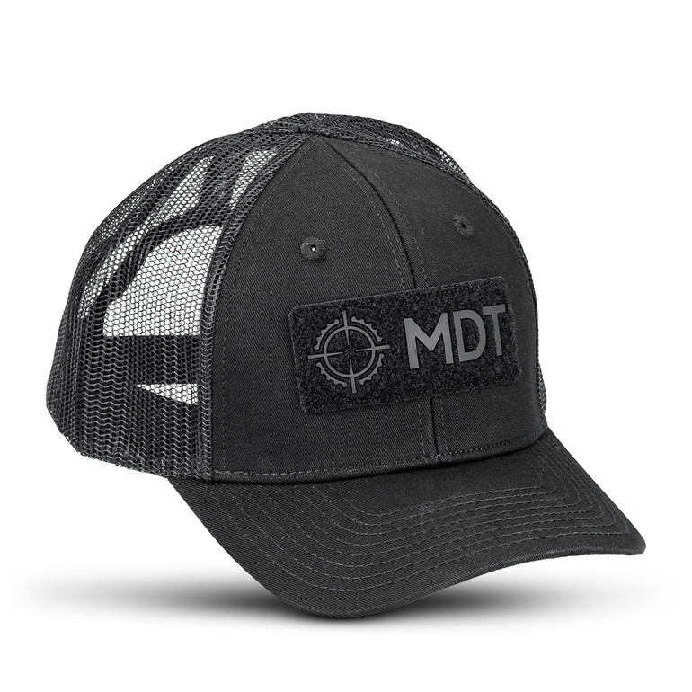 MDT Velcro Patch Mesh Hat - Black