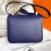 HERMES Constance 24 Bleu Encre Evercolour Gold Hw D/ 2019