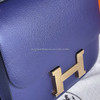 HERMES Constance 24 Bleu Encre Evercolour Gold Hw D/ 2019