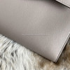 HERMES Kelly Cut Pochette Gris Asphalte Swift GHW