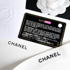 CHANEL 21C Black Lambskin Mini Flap Bag Light Gold Hw
