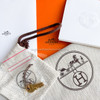 HERMES Picotin Lock 18 Bleu Indigo/ Orange Poppy *New