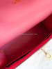 HERMES Kelly 28 Sellier Rose Azalee Epsom GHW *New