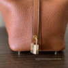 HERMES Picotin Lock 18 Gold Clemence GHW