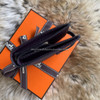 HERMES Bearn Mini Wallet Raisin Epsom GHW *New
