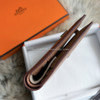 HERMES Bearn Compact Wallet Quebracho Chèvre Mysore Z *New