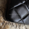 CHANEL 2021 Black Lambskin Small Trendy CC Lt Gold Hw