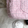 CHANEL 21S Pink Tweed Rectangle Mini LGHW *New