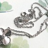 VAN CLEEF & ARPELS 2020 Holiday Pendant Guilloche 18K WG & Diamond