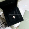 VAN CLEEF & ARPELS 2020 Holiday Pendant Guilloche 18K WG & Diamond