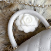 CHANEL 19P Small (Mini) Lt Grey Coco Handle Lt Gold Hw *New
