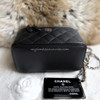 CHANEL Black Caviar Small Vanity Case GHW *New