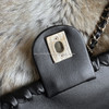 CHANEL 22C Tweed & Braided Calfskin Mini Flap Bag