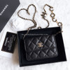 CHANEL 21B Clutch with Coco Chain *New