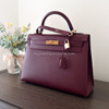 HERMES Kelly 32 Sellier Rouge H Epsom GHW