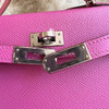 HERMES Mini Kelly II Magnolia Epsom PHW