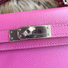 HERMES Mini Kelly II Magnolia Epsom PHW