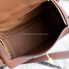 HERMES Mini Lindy Gold Clemence GHW