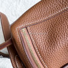 HERMES Mini Lindy Gold Clemence GHW