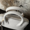 HERMES Mini Bolide Gris Perle Evercolor GHW