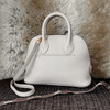 HERMES Mini Bolide Gris Perle Evercolor GHW