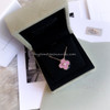 VAN CLEEF & ARPELS 2021 Holiday Pendant Rhodonite RG *New