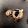 HERMES Finesse Earrings 18K RG Diamonds