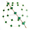VAN CLEEF & ARPELS Vintage Alhambra Bracelet Malachite 18K YG