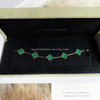 VAN CLEEF & ARPELS Vintage Alhambra Bracelet Malachite 18K YG