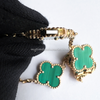 VAN CLEEF & ARPELS Vintage Alhambra Bracelet Malachite 18K YG