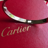 CARTIER Love Bracelet 18K White Gold #16