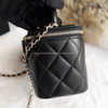 CHANEL 22A Vanity Case Top Handle *New