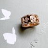 VAN CLEEF & ARPELS Perlée Clovers Ring 18K RG Diamonds 55