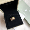 VAN CLEEF & ARPELS Perlée Clovers Ring 18K RG Diamonds 55