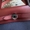 HERMES Herbag Zip 31 Bleu Marine/ Rouge H PHW