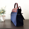 HERMES Herbag Zip 31 Bleu Marine/ Rouge H PHW