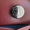 HERMES Herbag Zip 31 Bleu Marine/ Rouge H PHW